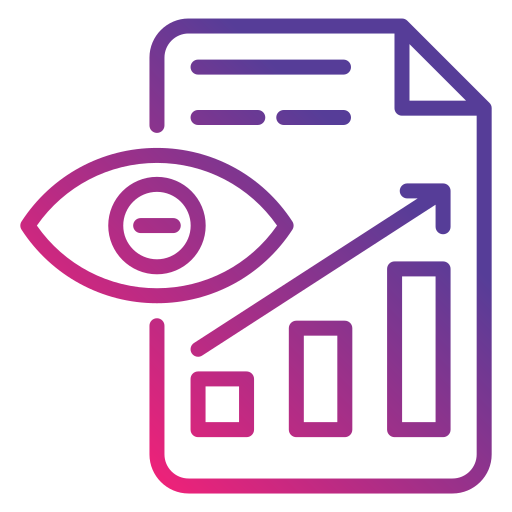 statistiche Generic gradient outline icona