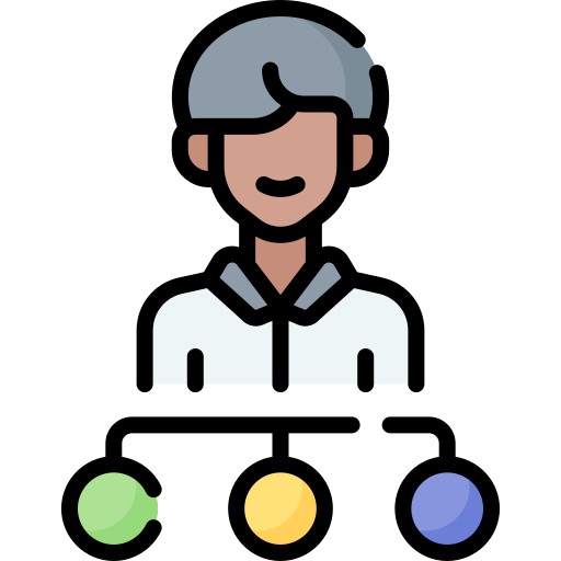 スーパーバイザー Special Lineal color icon