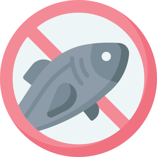 geen vis Special Flat icoon