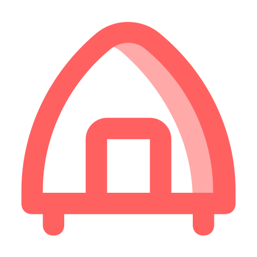コテージ Generic color lineal-color icon