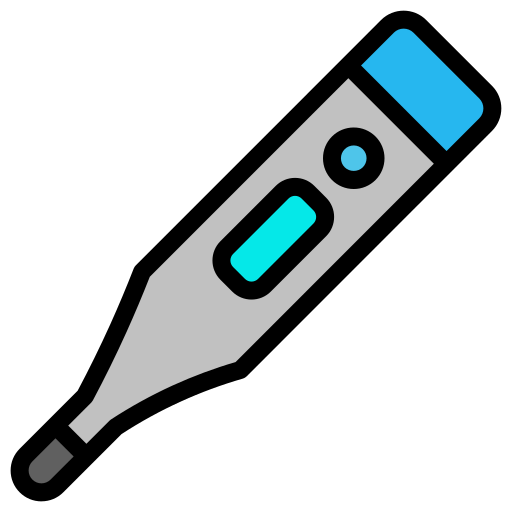 digitales thermometer Generic color lineal-color icon