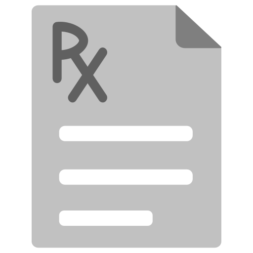 Prescription Generic color fill icon