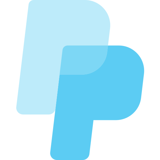 paypal Basic Rounded Flat icoon