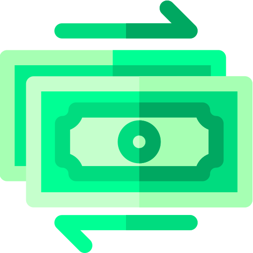 dinero en efectivo Basic Rounded Flat icono