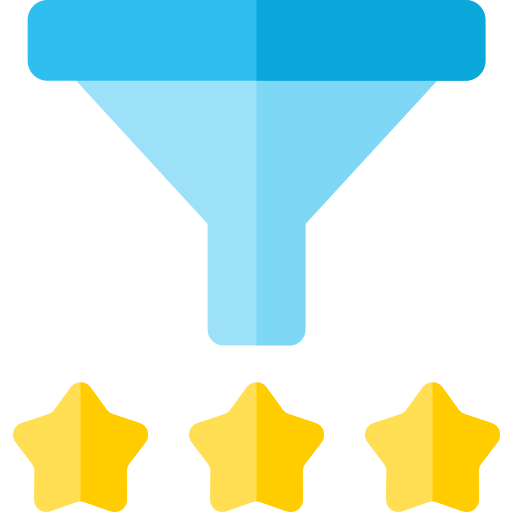 Filter Basic Rounded Flat icon
