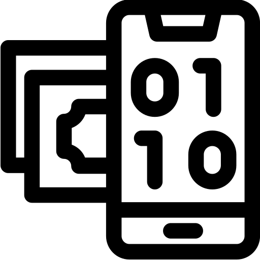 digitale Basic Rounded Lineal icona