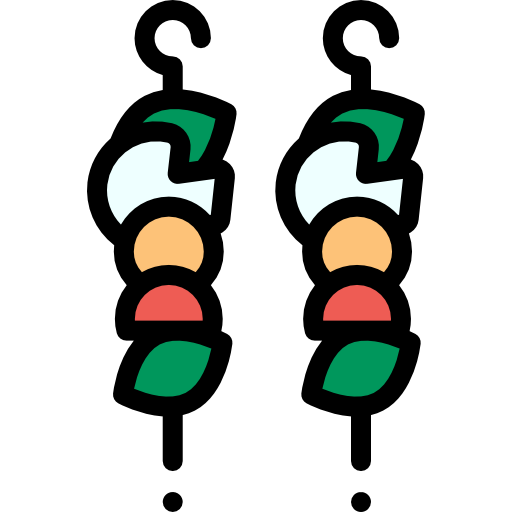 串 Detailed Rounded Lineal color icon