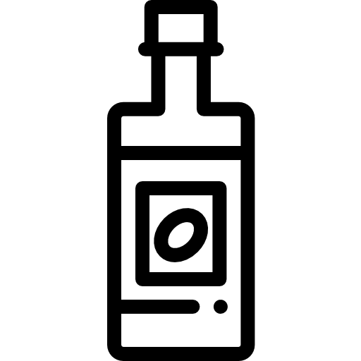 olio d'oliva Detailed Rounded Lineal icona