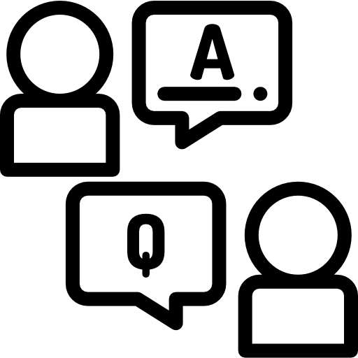 chiacchierata Detailed Rounded Lineal icona