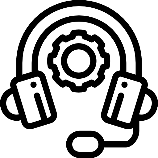 ヘッドセット Detailed Rounded Lineal icon