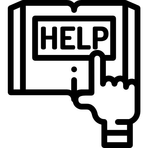 ヘルプ Detailed Rounded Lineal icon