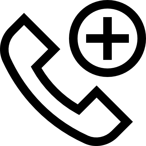 telefon Basic Straight Lineal ikona