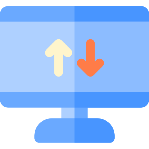 パソコン Basic Rounded Flat icon
