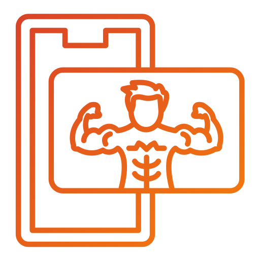 근육 Generic gradient outline icon