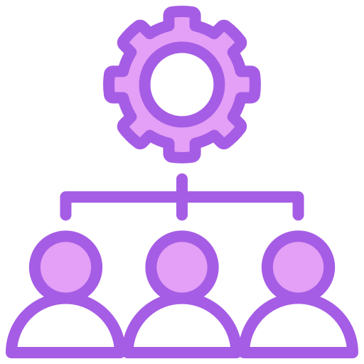 organisationsstruktur Generic color lineal-color icon
