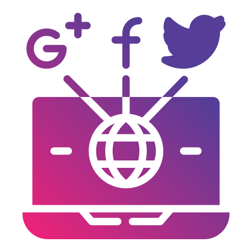 Net Generic gradient fill icon