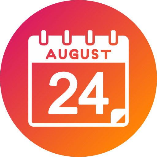 august Generic gradient fill icon