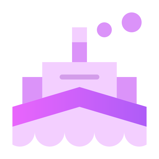 motor de barco Generic gradient fill icono