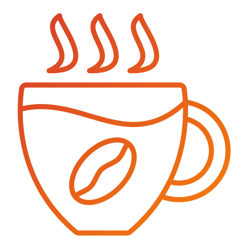 Coffee cup Generic gradient outline icon