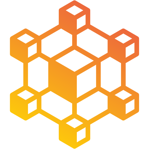 Blockchain Generic gradient fill icon