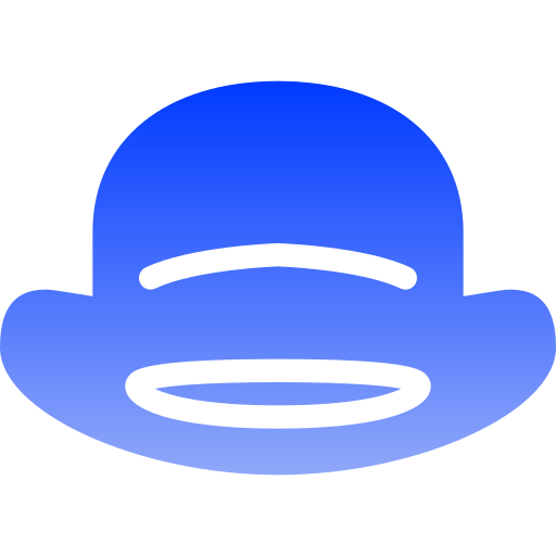 kapelusz Generic gradient fill ikona