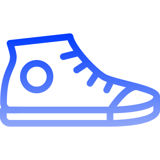 scarpe Generic gradient outline icona