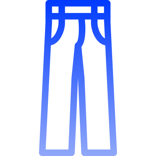 jeans Generic gradient outline icoon