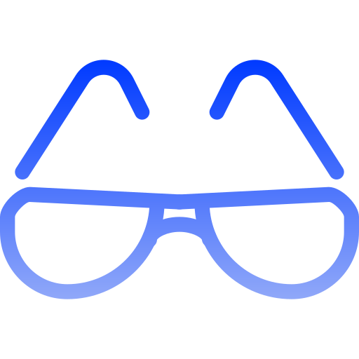 Glasses Generic gradient outline icon