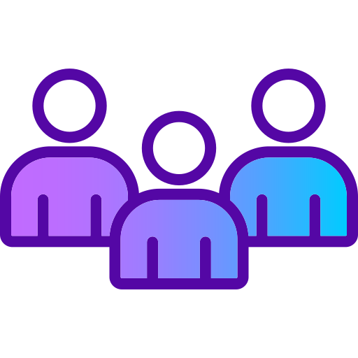 People Generic gradient lineal-color icon