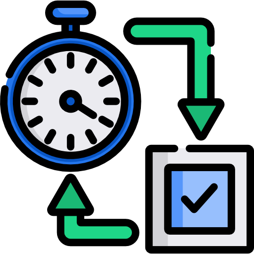 Time management Special Lineal color icon