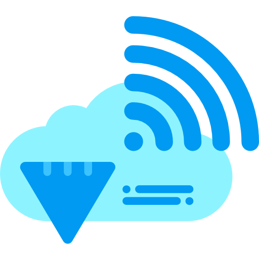 Cloud download Special Flat icon