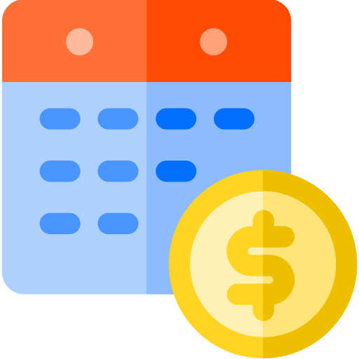 kalender Basic Rounded Flat icon