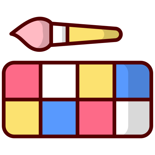 paleta farb Generic color lineal-color ikona