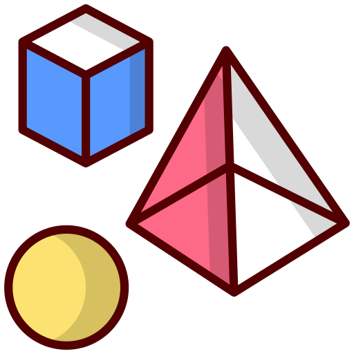 3д модель Generic color lineal-color иконка