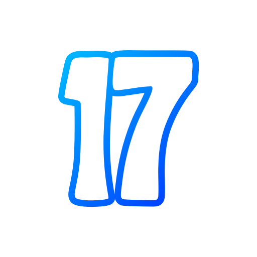 17番 Generic gradient outline icon