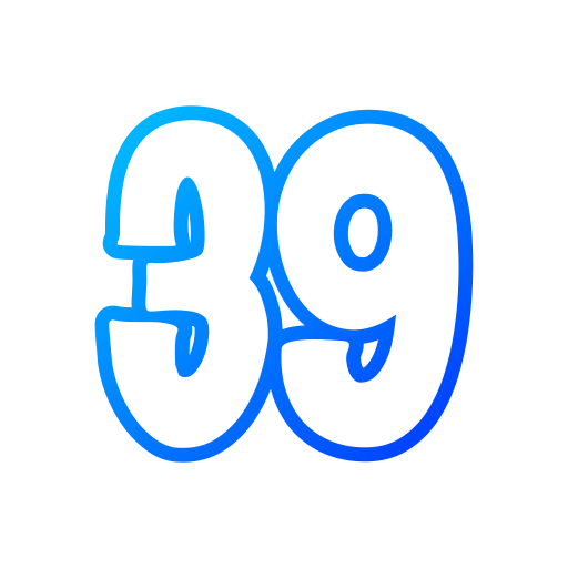 39 Generic gradient outline icon