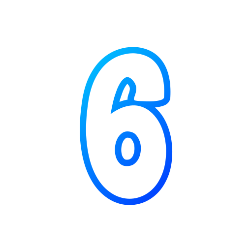 6번 Generic gradient outline icon