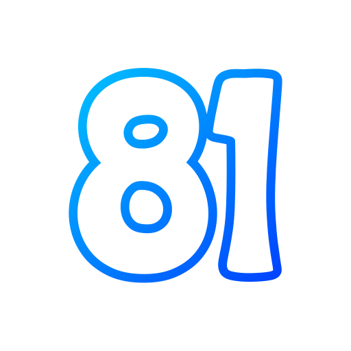 81 Generic gradient outline ikona