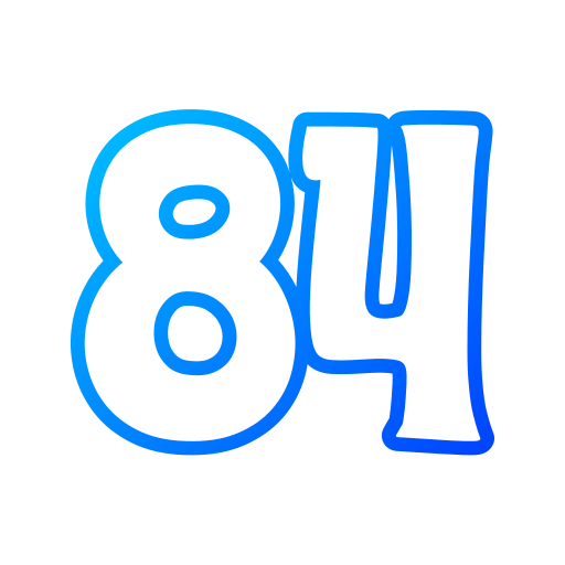 84 Generic gradient outline icon