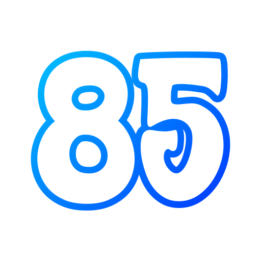 85 Generic gradient outline ikona