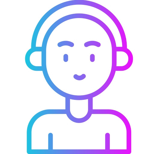 Customer service Generic gradient outline icon