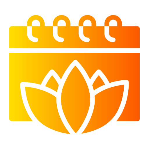 International day of yoga Generic gradient fill icon