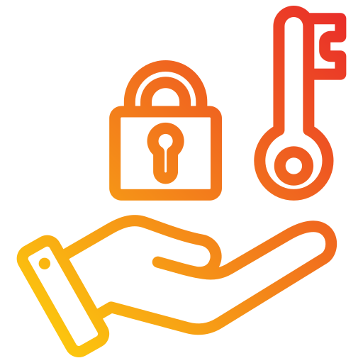 control de acceso Generic gradient outline icono