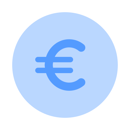 euro Generic color fill ikona