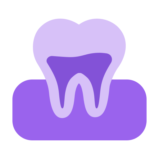 Root canal Generic color fill icon