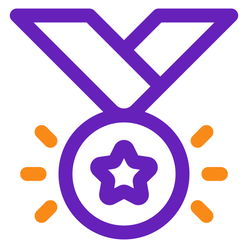 Медаль Generic color outline иконка