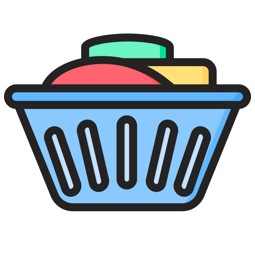 Laundry basket Generic color lineal-color icon