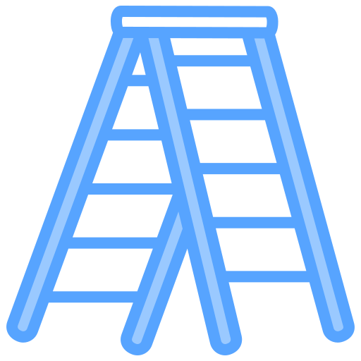 Stepladder Generic color lineal-color icon