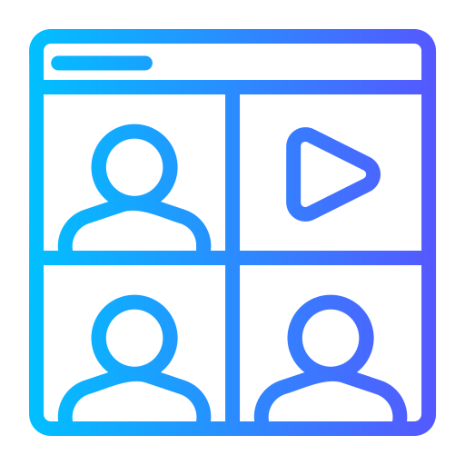 videokonferenz Generic gradient outline icon