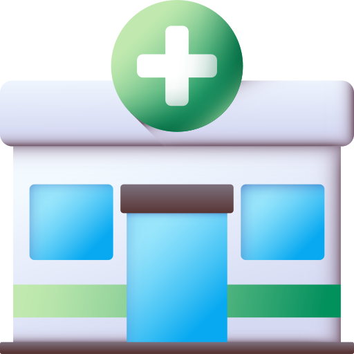farmacia 3D Color icona